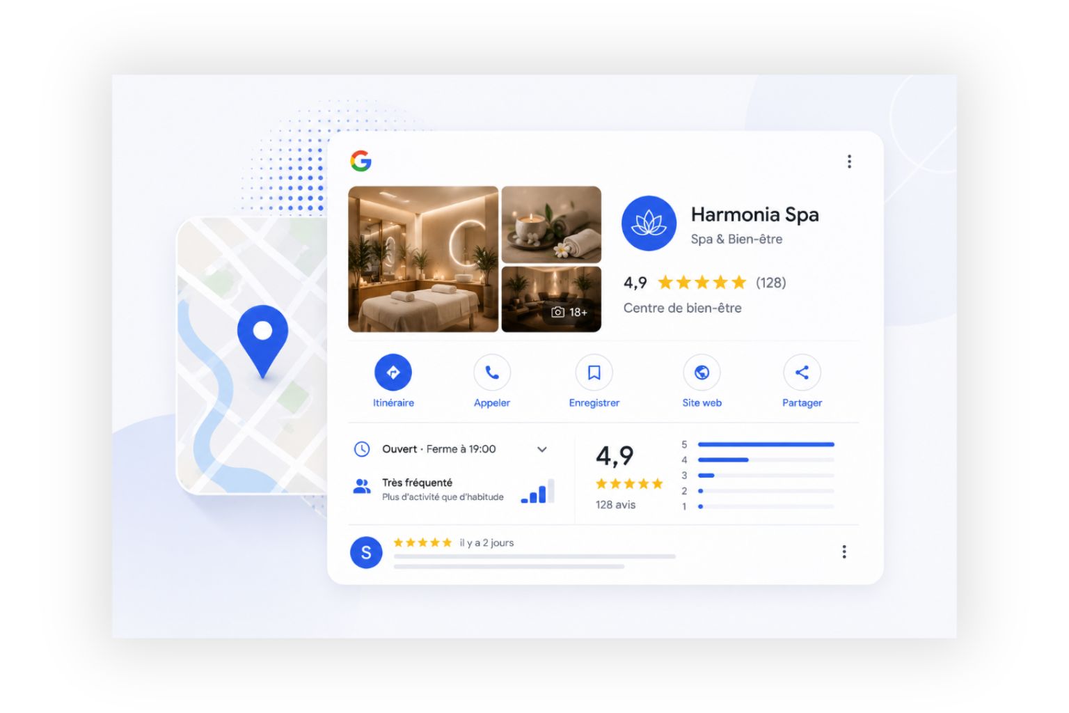 Optimisation fiche Google Business